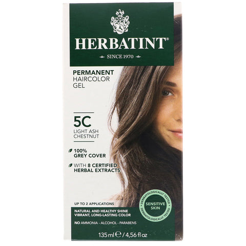 Herbatint Permanent Light Ash Chestnut (5C) - 4 Ounce