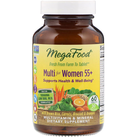 Megafood - Multi for Women 55+, 60 Tablets