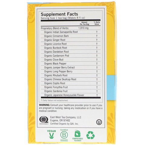 Yogi Tea - Detox, Caffeine Free, 16 Tea Bags, 1.02 oz (29 g)