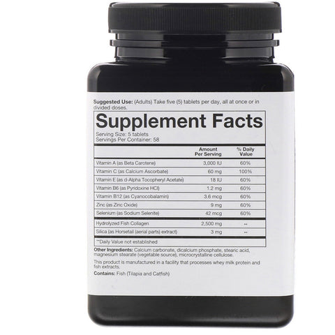 Youtheory - Marine Collagen, 2,500 mg , 290 Tablets