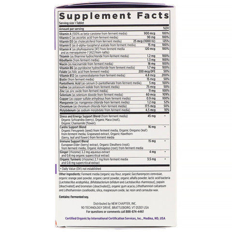 New Chapter - Every Man™'s One Daily Multi, 48 Vegetarian Tablets