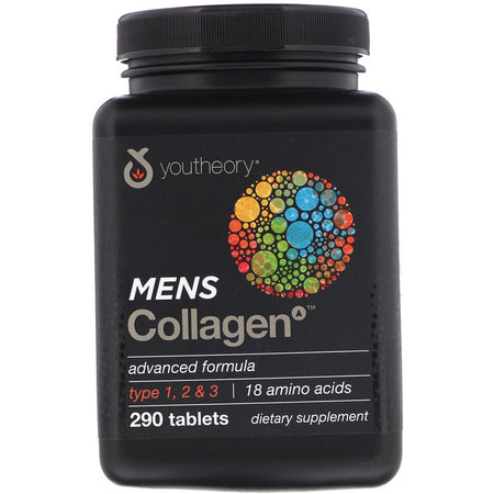 Youtheory - Men's Collagen Advanced Formula, 290 Tablets