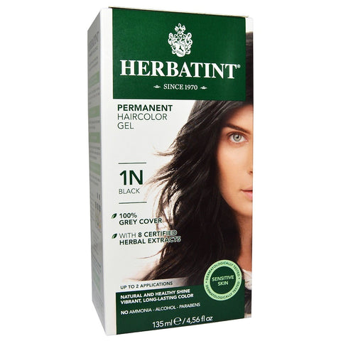 Herbatint Permanent Black (1N) - 4 Ounce