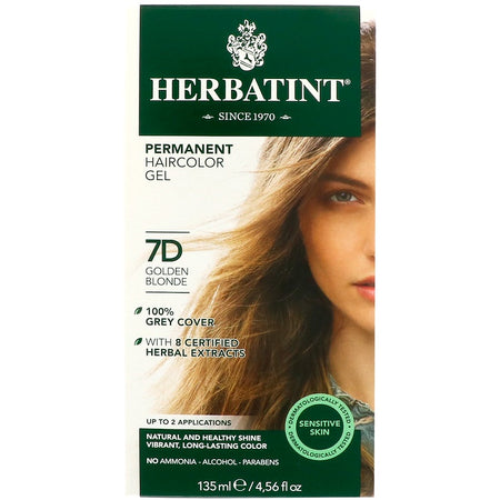 Herbatint Permanent Golden Blonde (7D) - 4 Ounce