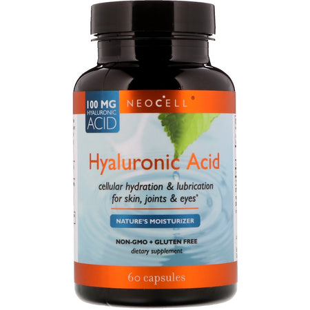 Neocell - Hyaluronic Acid, Nature's Moisturizer, 60 Capsules