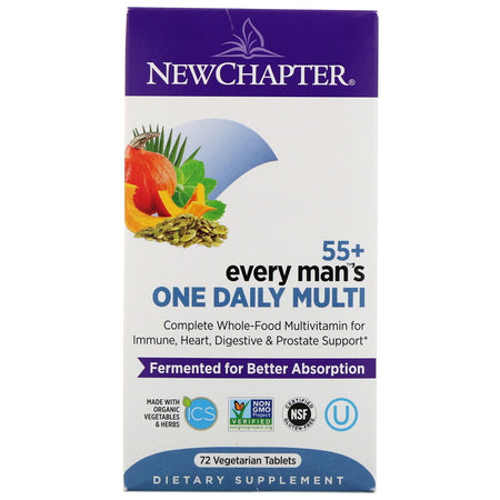 New Chapter - 55+ Every Man™'s One Daily  - 72 Tablets