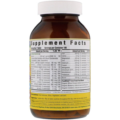 Megafood - One Daily - 180 Tablets