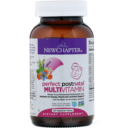 New Chapter - Perfect Postnatal™ Multivitamin, 192 Vegetarian Tablets