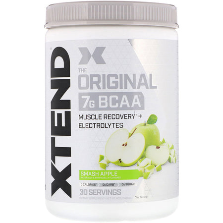 Xtend The Original 7G BCAA, Smash Apple, 14.8 oz (420 g) - 30 Servings