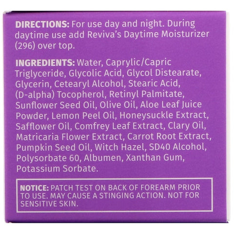 Reviva Labs - 10% Glycolic Acid Crème,  Anti-Aging, 1.5 oz (42 g)
