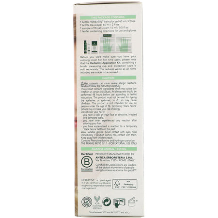 Herbatint Permanent Light Golden Blonde (8D) - 4 Ounce