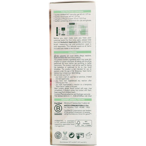 Herbatint Permanent Light Golden Blonde (8D) - 4 Ounce