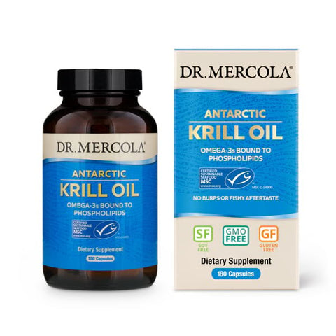 Dr Mercola - Krill Oil 3 Month Supply - 180 Capsules