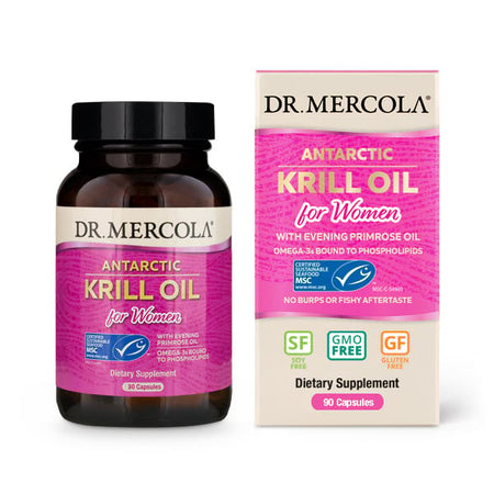 Dr Mercola - Women's Krill Oil - 90 Capsules