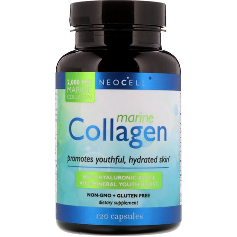 Neocell - Marine Collagen + HA, 120 Capsules