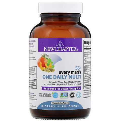 New Chapter - 55+ Every Man™'s One Daily  - 72 Tablets