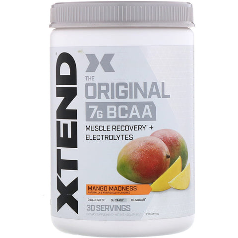Xtend The Original 7G BCAA, Mango Madness, 14.8 oz (420 g) - 30 Servings