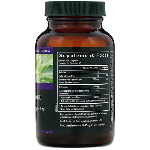 Gaia Herb - THYROID SUPPORT LP CAPS 120