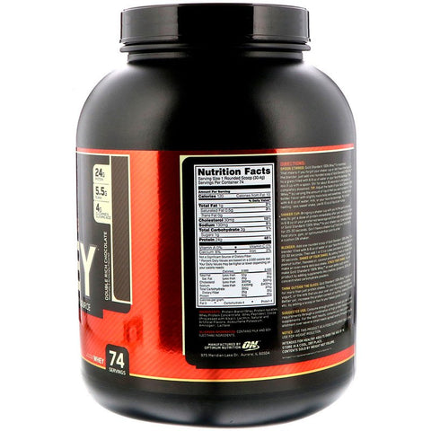 Optimum Nutrition - Gold Standard 100% Whey Double Rich Chocolate - 5lb