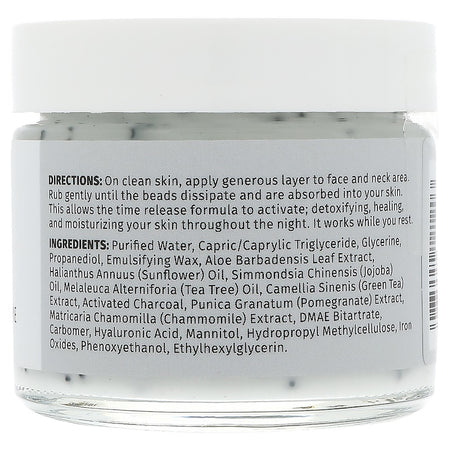 Reviva Labs - Activated Charcoal Time Release Night Crème  - 2.0 Oz (55g)