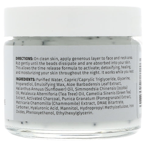 Reviva Labs - Activated Charcoal Time Release Night Crème  - 2.0 Oz (55g)