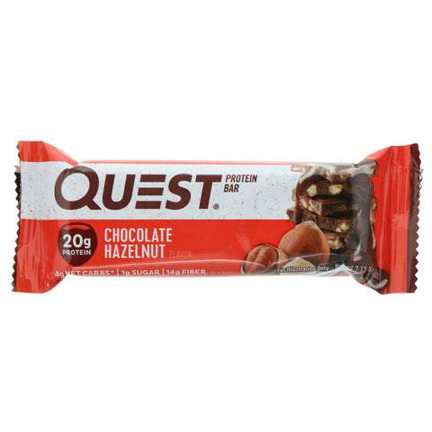 Quest Nutrition - Protein Bar, Chocolate Hazelnut, 12 Bars, 2.1 oz (60 g) Each