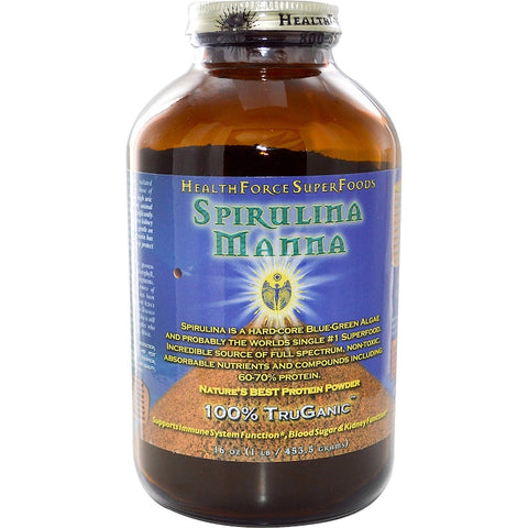 HealthForce SuperFoods - Spirulina Manna™ - 16 Ounces Powder