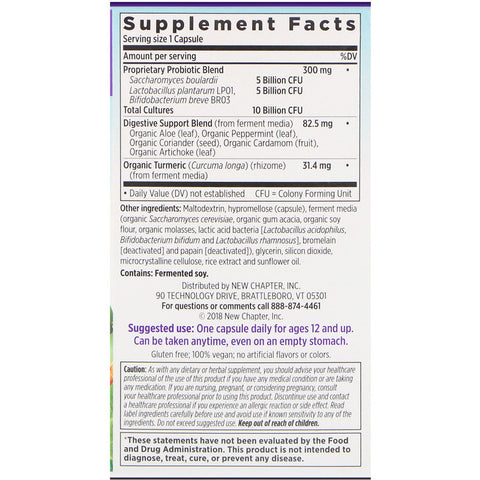 New Chapter - Probiotic All-Flora, 30 Vegan Capsules