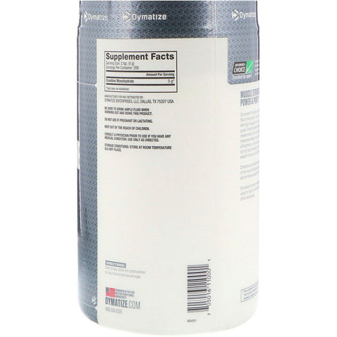 Dymatize - CREATINE MICRONIZED, Unflavored - 1000 Grams