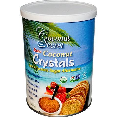 Cocunut Secret - Crystals 12/12oz Canisters - 12 Units Of 12 Oz