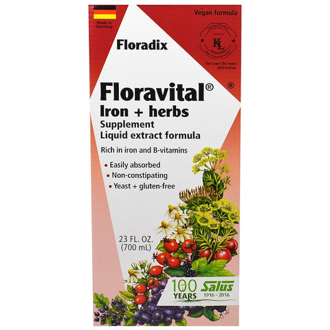 Flora - Floradix Iron & Herbs 23 Fl Oz