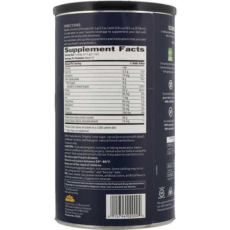BioChem - 100% Whey Isolate Protein, Chocolate Flavor, 15.4 oz (439 g)  - Powder