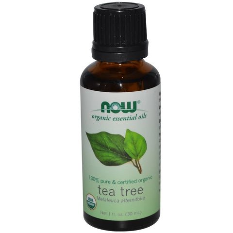 Now Foods - Organic Essential Oils, Tea Tree, 1 fl oz (30 ml)