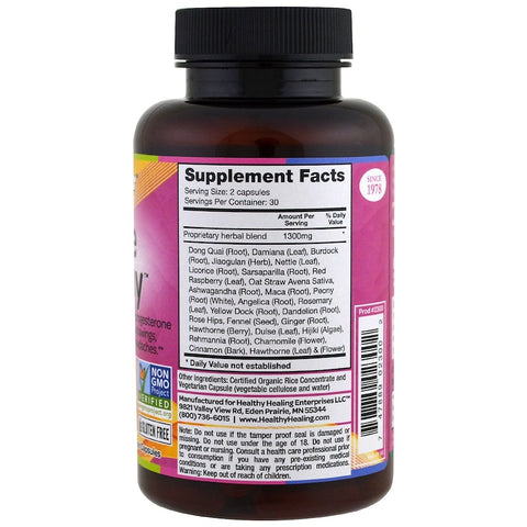 Crystal Star - FEMALE HARMONY - 60 Vegan Capsules