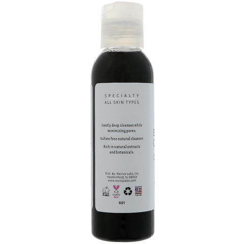 Reviva Labs - Bamboo Charcoal Pore Minimizing Cleansing Gel  - 4 fl oz (118 ml)