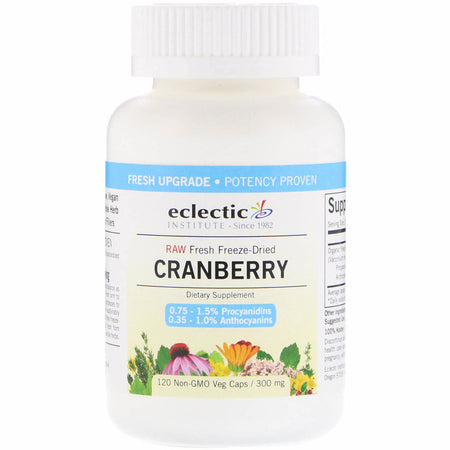 Eclectic Institute - Cranberry 300Mg - Cog Veg 120