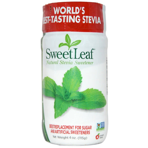 Wisdom Natural Sweetleaf - Natural Stevia Sweetener, 4 oz (115 g)
