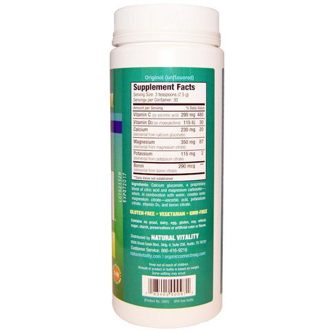 Natural Vitality - Natural Calm Plus Calcium, Original (Unflavored), 8 oz (226 g)