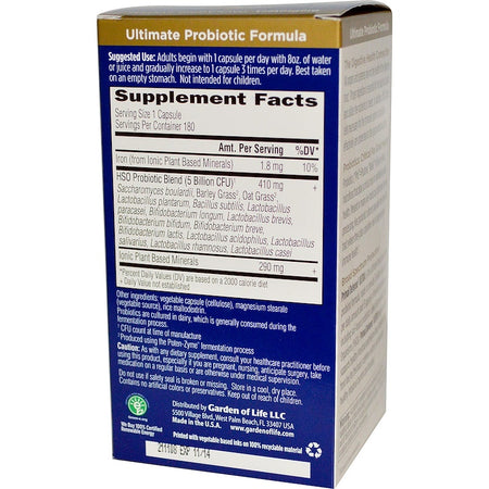Garden Of Life - Primal Defense Ultra 180ct CAPSULES