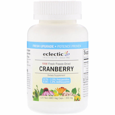 Eclectic Institute - Cranberry 300Mg - Cog Veg 120