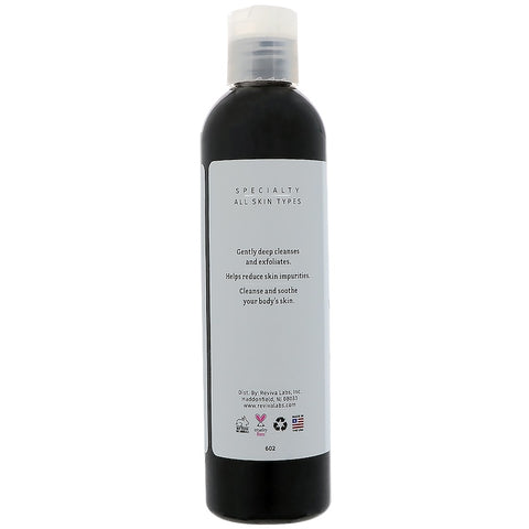 Reviva Labs - Coconut Charcoal & White Lava Rock Body Wash - 8 fl oz (236 ml)