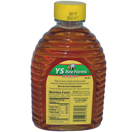 YS Organic Bee - Clover Honey - 32 Oz