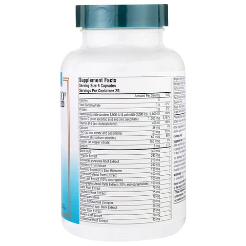 Source Naturals - Wellness Formula® - Herbal Defense Complex, 120 Capsules