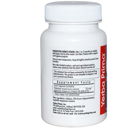 Yerba Prima - Odor Cleanse® Breath & Body - 50 Capsules