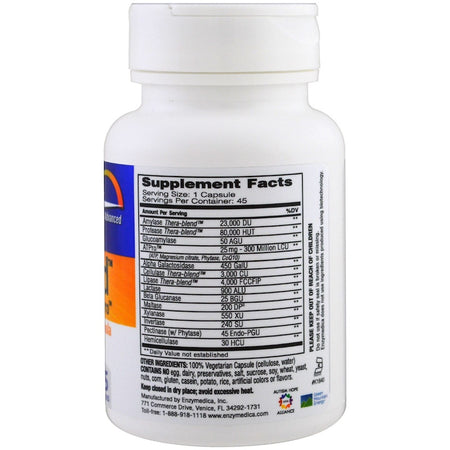 ENZYMEDICA - Digest Gold - 45 Capsules