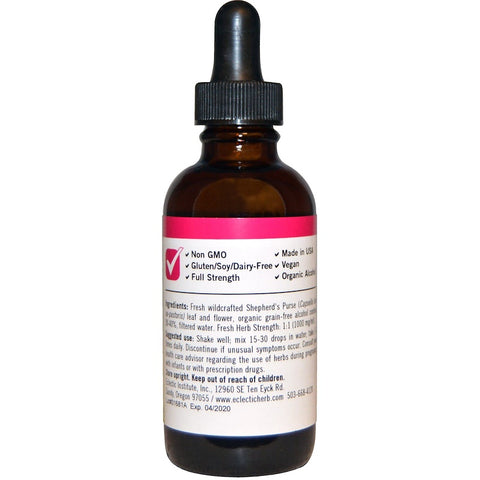 Eclectic Institute - Shepherd's Purse - 2 Oz