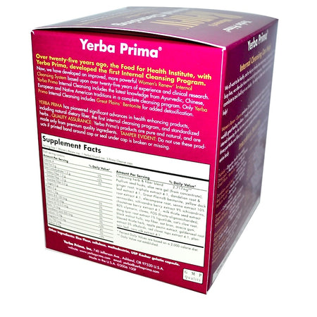 Yerba Prima - Women's Renew Internal Cleansing, 3 Part Program