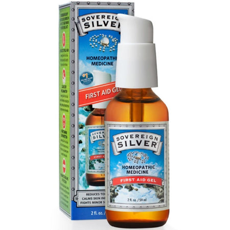 Sovereign Silver - Silver, First Aid Gel, 2 fl oz (59 ml)