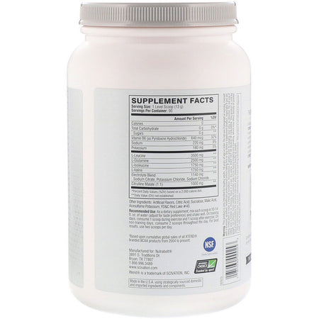 Xtend The Original 7G BCAA, Watermelon Explosion, 2.78 lb (1.26 kg) - 90 Servings