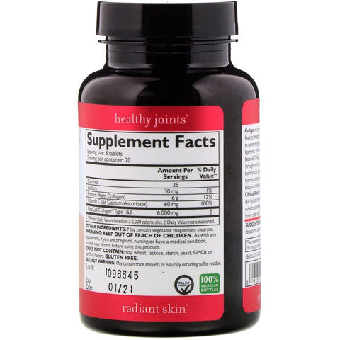 Neocell - Super Collagen+C, Type 1 & 3, 6,000 mg, 120 Tablets